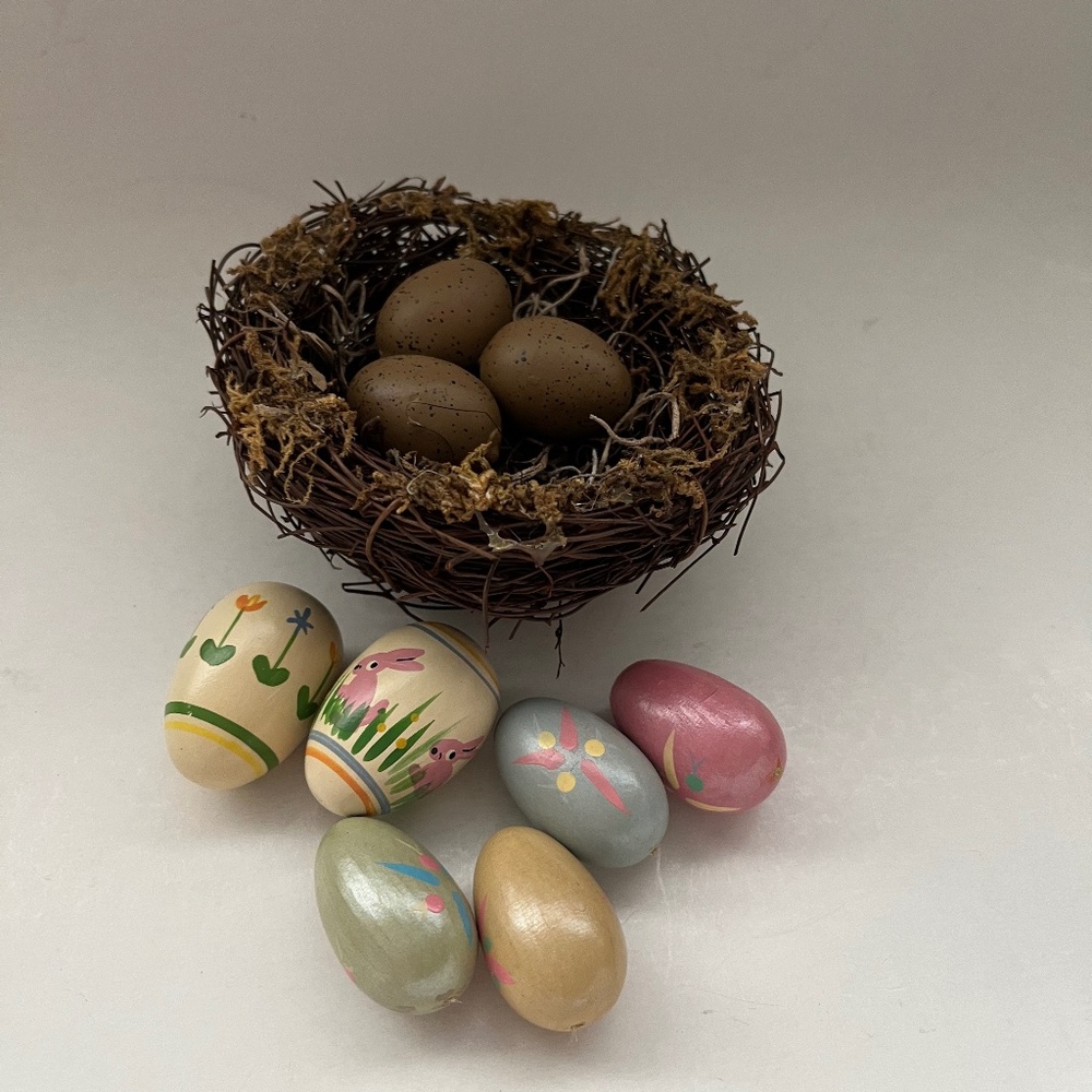 EGGS AND NEST